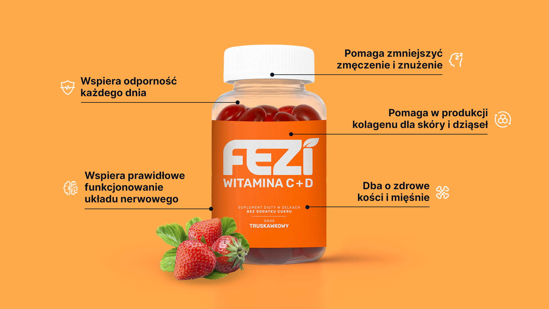FEZI Witamina C+D benefity